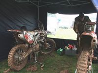 I,m sure there's  a bike under all this mud!